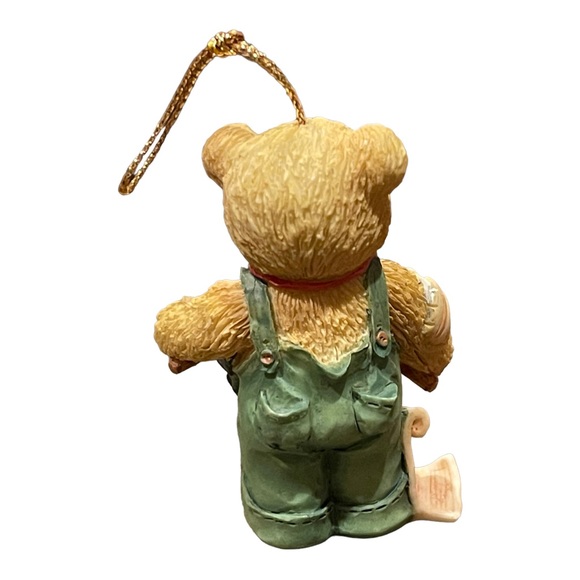 Cherished Teddies Vintage 1994 Resin Christmas Ornament 912891 Drummer Boy 3A - Picture 4 of 8